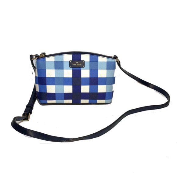 KATE SPADE NEW YORK Leather Crossbody Bag - Millie Grove Street Printed - Picture 3 of 4